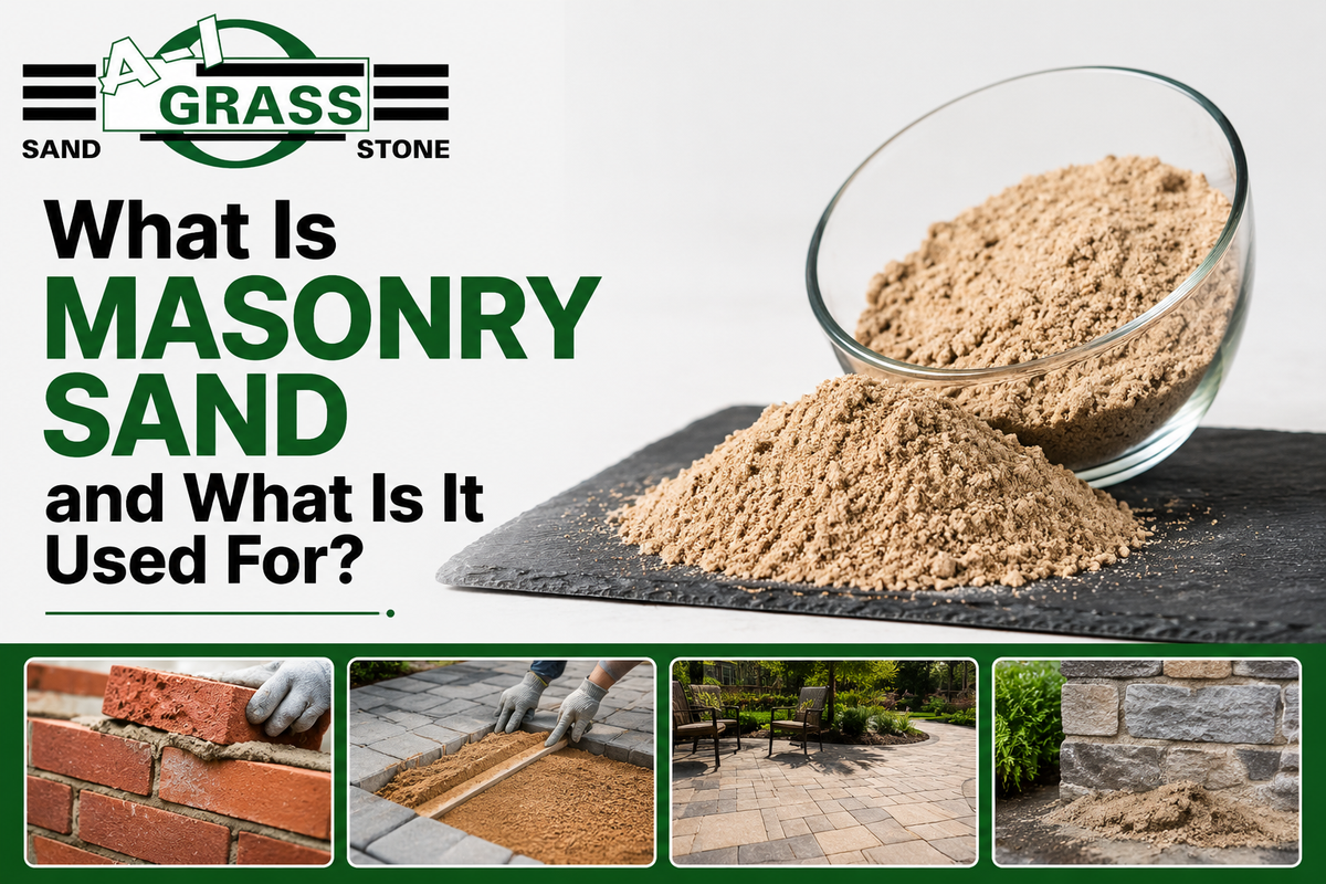 What Is Masonry Sand and What Is It Used For?